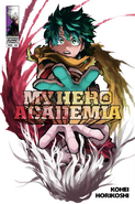 Izuku in Volume 35 (US cover)