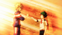 All Might and Izuku agree to fight back against fate