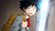 Izuku leaves for U.A.