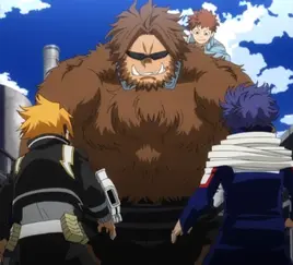 Jurota with his Beast Quirk activated