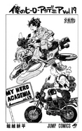 Izuku in Volume 19's illustration