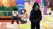 Izuku, Ochaco and Tomura