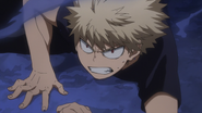 Katsuki realizes how powerful All For One is.