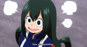 Tsuyu est déçue d'avoir perdu