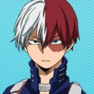 Shoto Todoroki Anime Portrait