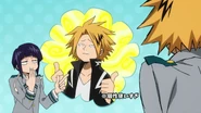Kyoka makes fun of Denki.