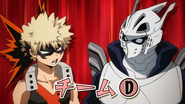 Katsuki and Tenya form villain Team D.