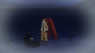 Hawks makes contact with Dabi