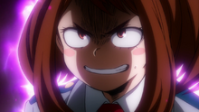 Ochaco's game face