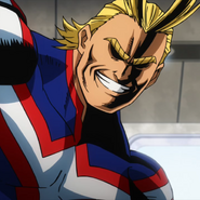 All Might Movie Portrait