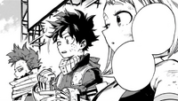 Deku reveals that Ochaco and Hitoshi saved his life