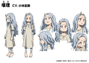 Eri TV Animation Design Sheet