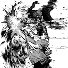 Katsuki helps Izuku break through
