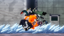 Endeavor's trainees attempt to help him