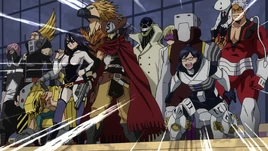 U.A. Teachers vs. League of Villains (Anime)