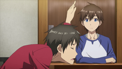 How Girls Get Pregnant in Japanese Anime (source: clockwise: anime adaptations of Shield Hero, Nyaruko, Chivalry of Failed Knight, Strike The Blood, Big Order, Re:Zero) : r/Wholesomecringe