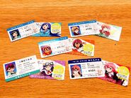 Anime release promotion gift card