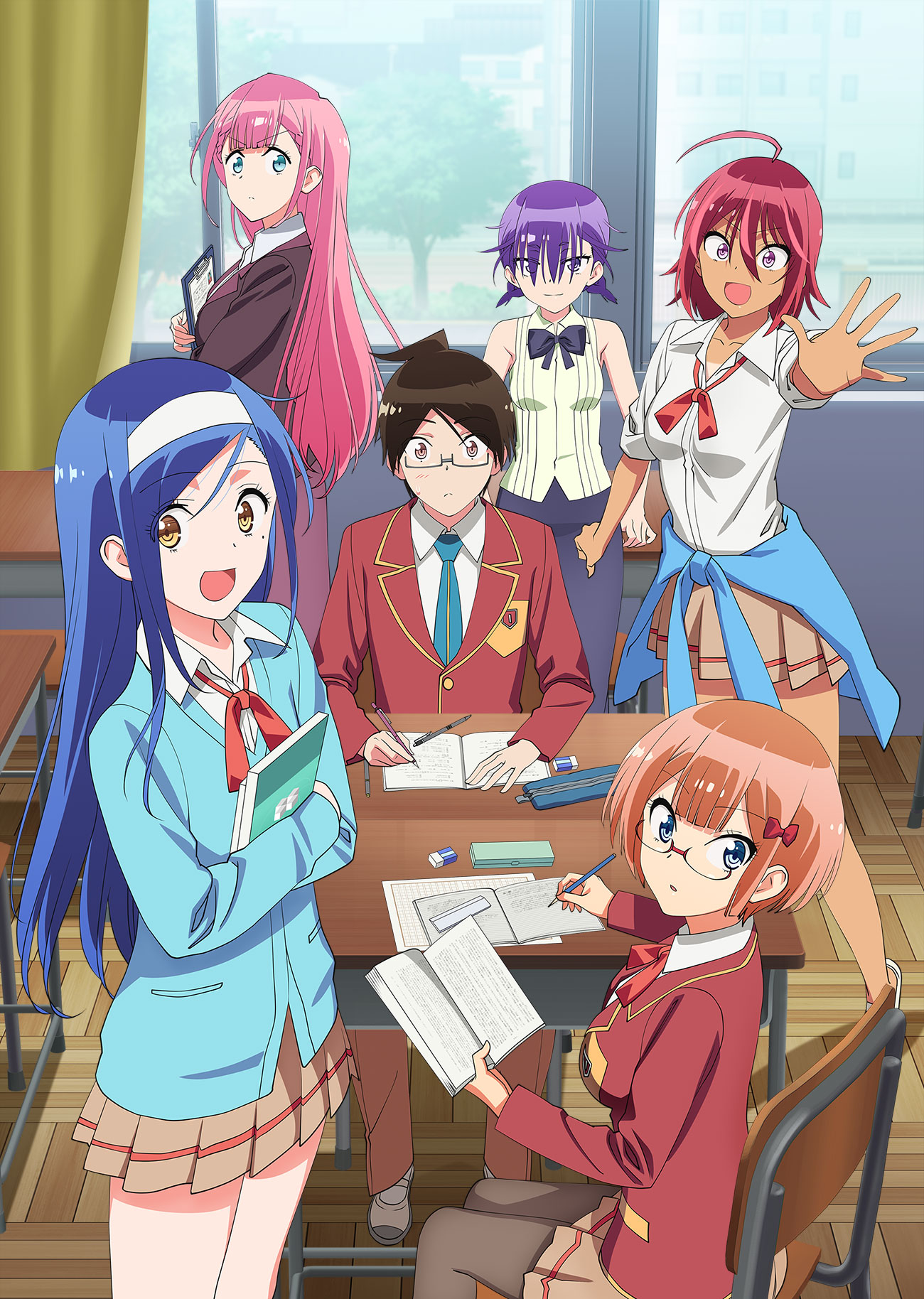 Megami-ryō no Ryōbo-kun Anime Announces Main Cast and Staff