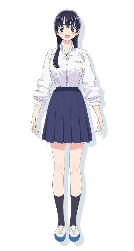 Bocchi the Rock Anime Characters Blue Short Haired Girl Ryo Yamada Pfp in  Minimalist Vector Art (Transparent)