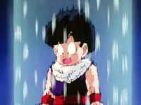 En Son Gohan desbloquejant el seu potencial