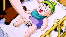 En Gohan sent un nadó