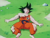 Goku ferit per Raditz