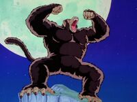 En Son Gohan transformat en Ozaru