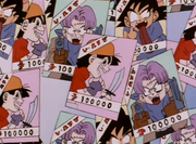 Cartell Goku, Trunks i Pan delinquents