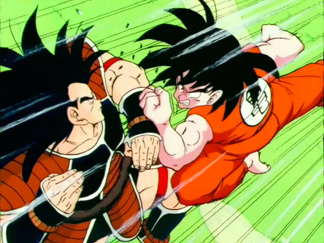 MORTE DE RADITZ E GOKU #dragonballz #goku #raditz #gokuvsraditz