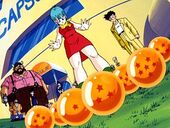 La Bulma invocant al Drac Sheron