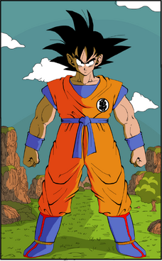 Son Goku by eggmanrules