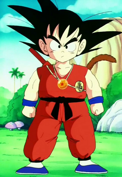 Desenho, Naruto vestido de Goku
