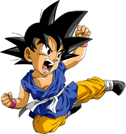 Goku é o protagonista da franquia Dragon Ball. Ele é neto adotivo do Vovô  Gohan, filho de Bardock e Gine, o irmão mais n…