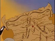 The map he gives Yellow Bomber