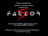 Mega Bomberman special 8-player-demo