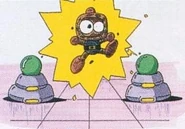 Defense System artwork from the Super Bomberman 3 manual.