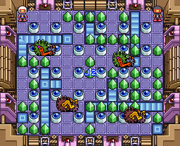 Super Bomberman 5 Zone 4 Map for Super Nintendo by 3vrB257A5gq3fg