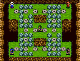 Super Bomberman 4 - Battle Mode - All stages (Password 0520) 