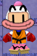 Karate Outfit, with the Clown Smile and Boxing Gloves