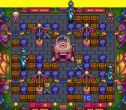 Super Bomberman 5 Zone 5b Map Map for Super Nintendo by