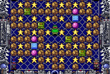 Super Bomberman 4 - Battle Mode - All stages (Password 0520) 