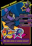 Phantom Bomber's Super Bomberman R Profile Card