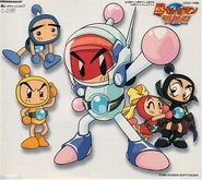 Armored White Bomber in Bomberman B-Daman Bakugaiden