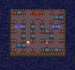 Super Bomberman 5 Zone 5b Map Map for Super Nintendo by