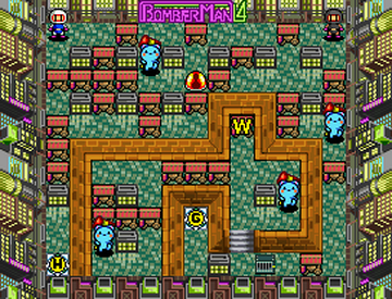 SB5 Style Super Bomberman 4 Cast Mod [Power Bomberman] [Mods]