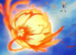 Fire Bomb in the anime