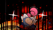 Aqua Bomberman turning angry