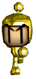 Golden Bomber walking (large) - rendered from BH