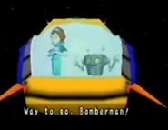 Princess Millian and Pibot.jpg (15 KB) Princess Millian congratulating Bomberman.