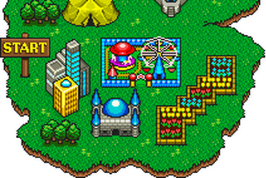 Super Bomberman 5 Zone 2 Map Map for Super Nintendo by